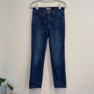 Madewell High Waisted Slim/Straight Jeans